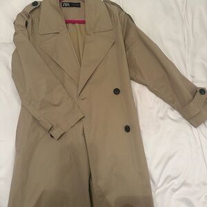 Zara Tan Trench Coat